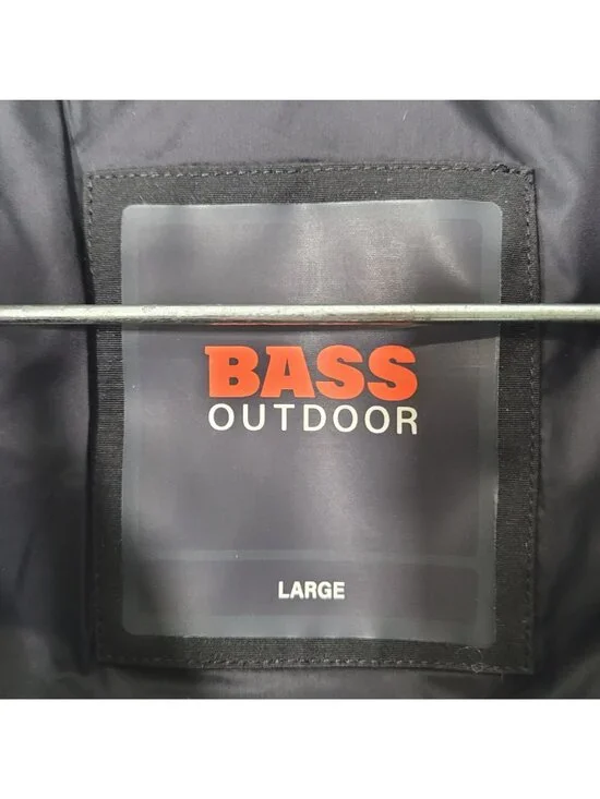 Bass Delta Diamond Outdoor Men's Black Packable Puffer Quilted Jacket Size L NWT - Picture 7 of 16